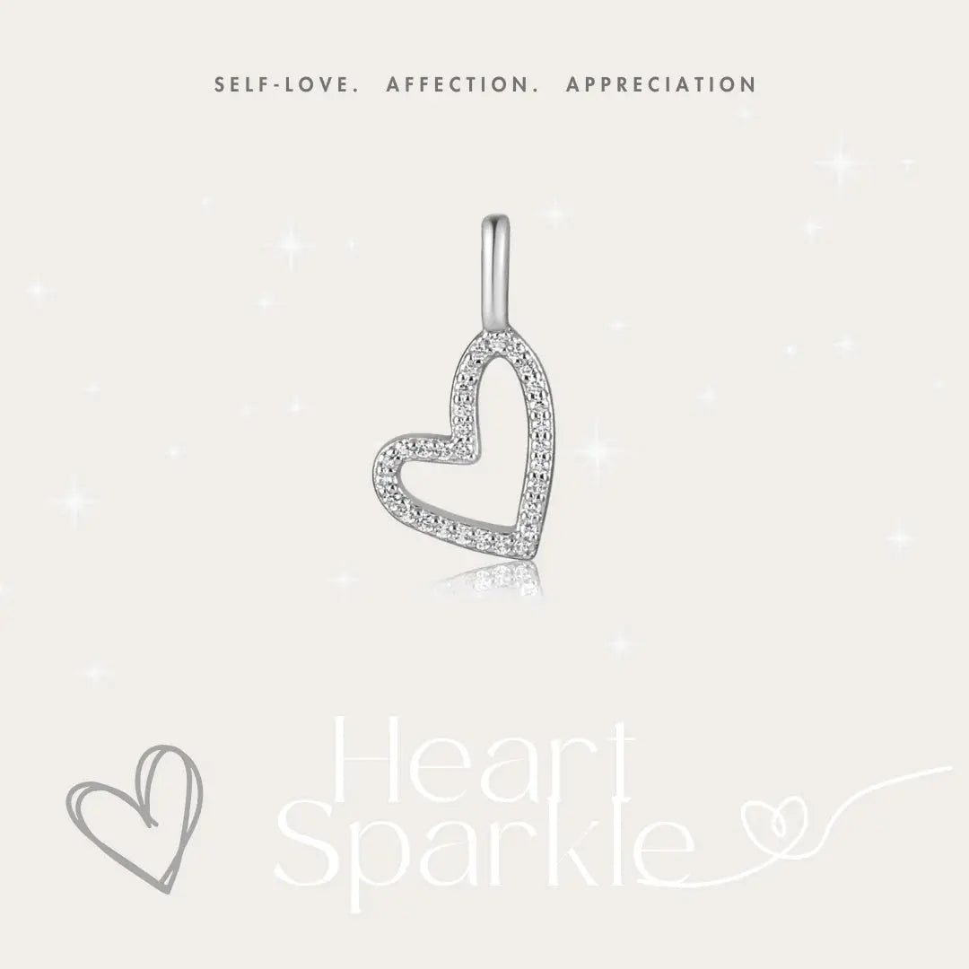 Silver Eternal Heart Necklace