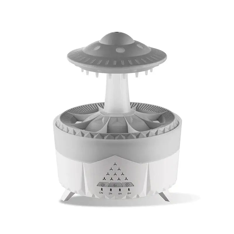 Rain Cloud Humidifier Raindrop Mushroom Humidifier 2/4/8H Timing Colorful Night Light Essential Oil Diffuser Home Bedroom Gifts